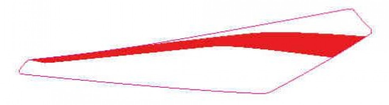 11 - Aufkleber Heckteil rechts Red Stuntman [RS]