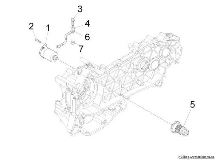 Vespa Elektrischer Starter S 125 4T