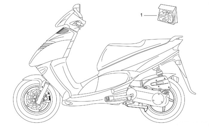 Aprilia Deko Serie Leonardo 125-150