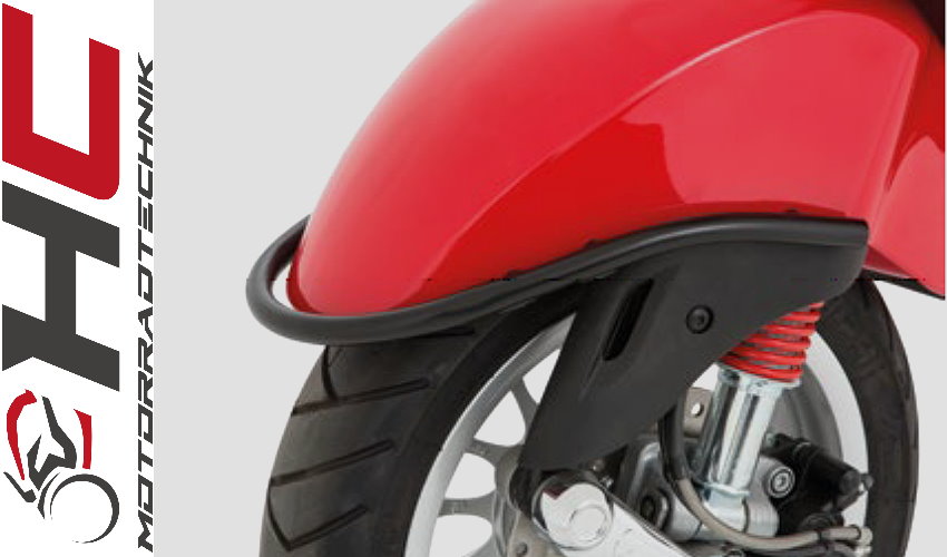 Stoßstange schwarz Vespa Primavera / Sprint
