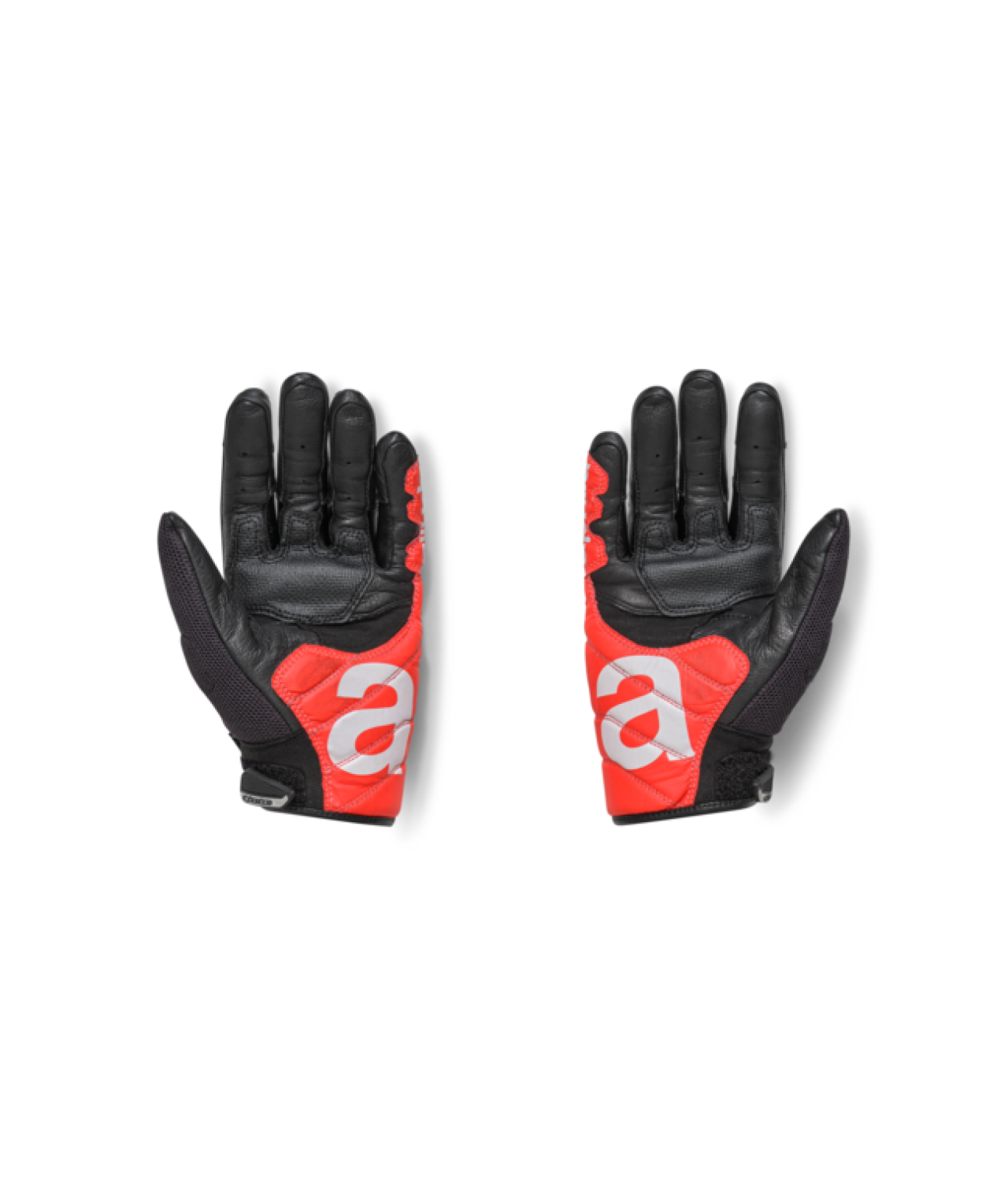 Aprilia Twisties Lederhandschuhe kurz mit Carbon-Knöchelschutz