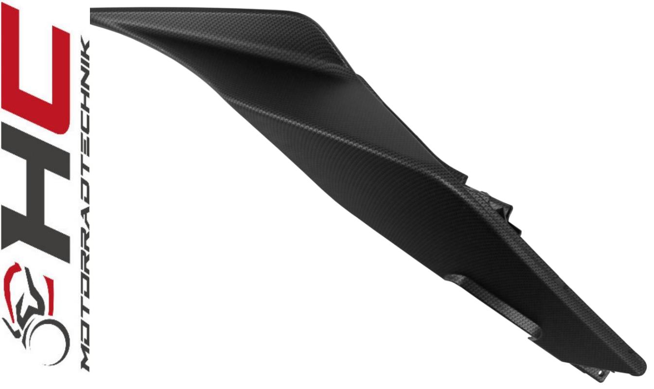 Hintere Seitenverkleidung rechts in Carbon Look Aprilia Tuono 125