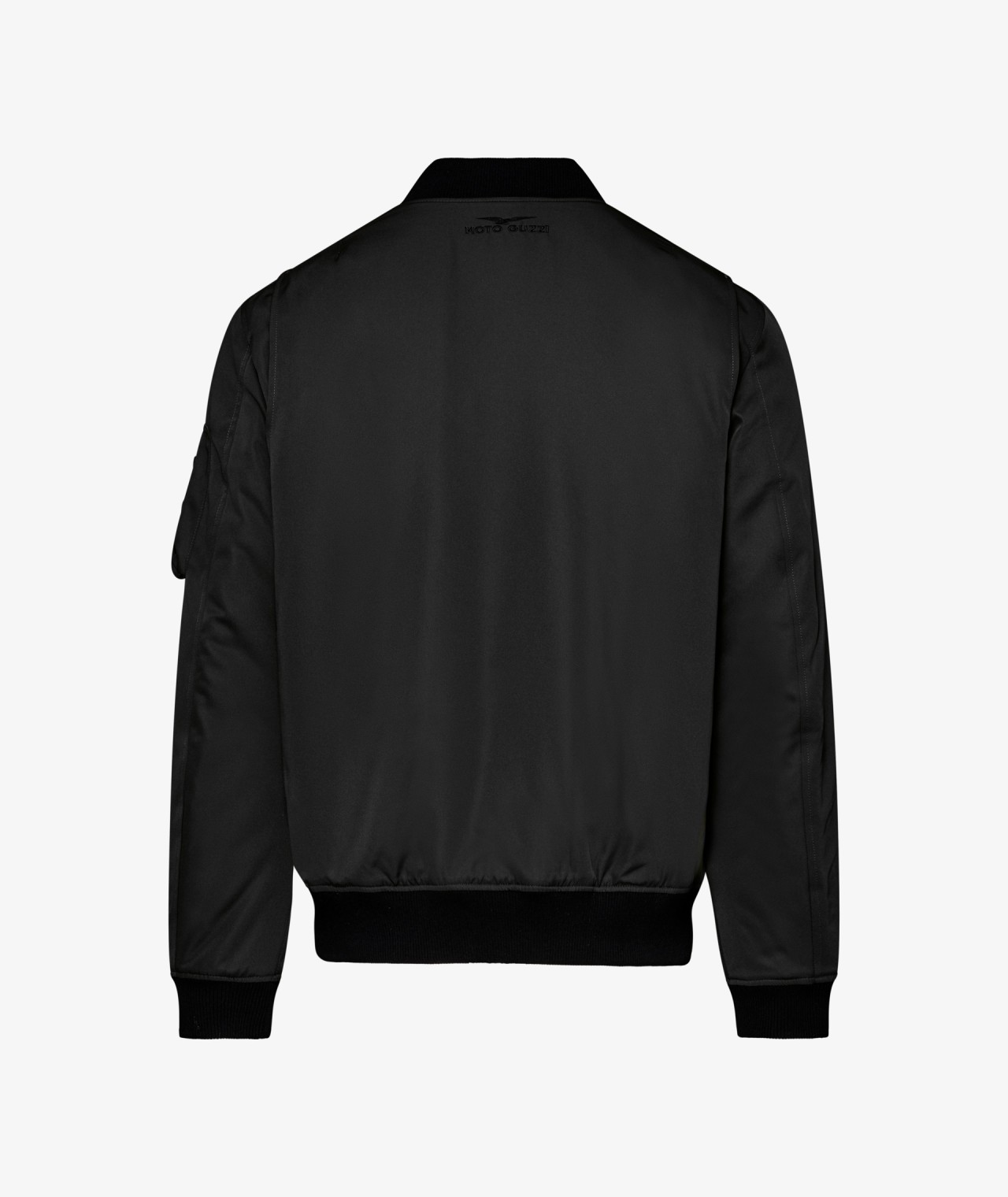 Moto Guzzi Bomberjacke Unisex aus Polyester in Schwarz
