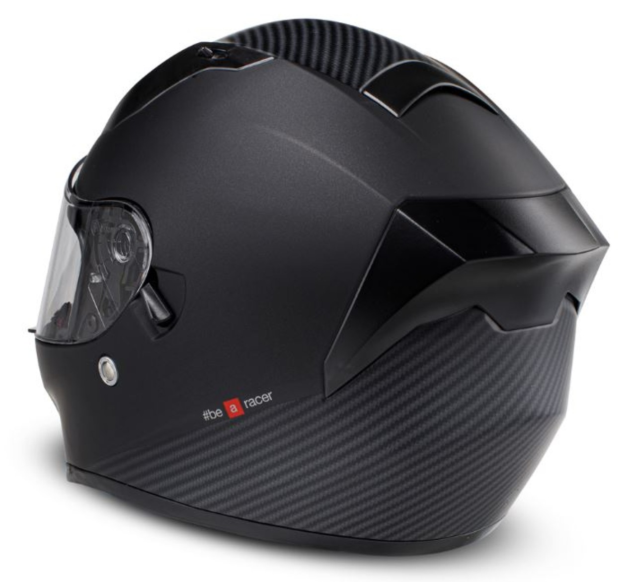 Aprilia Integralhelm schwarz-carbon matt ECE 22.06