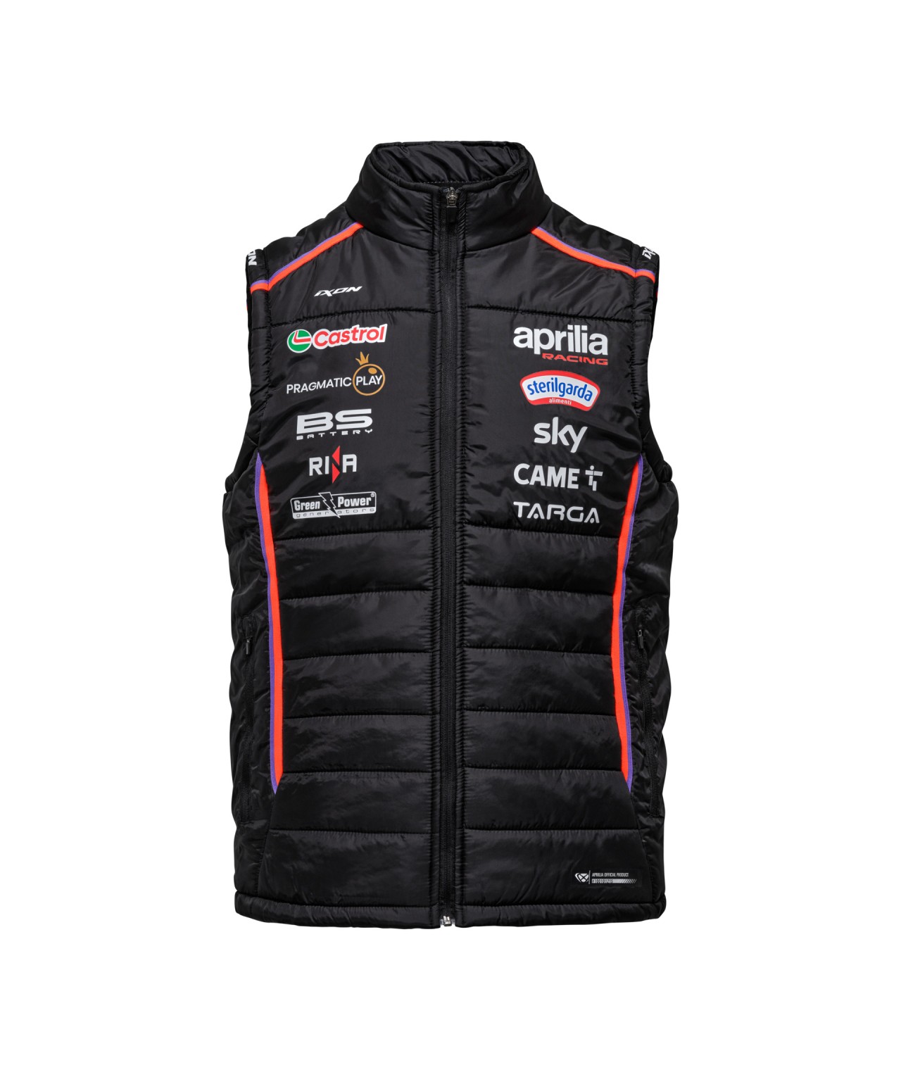 Aprilia Racing Team 2025 Replica Weste Herren, schwarz-rot