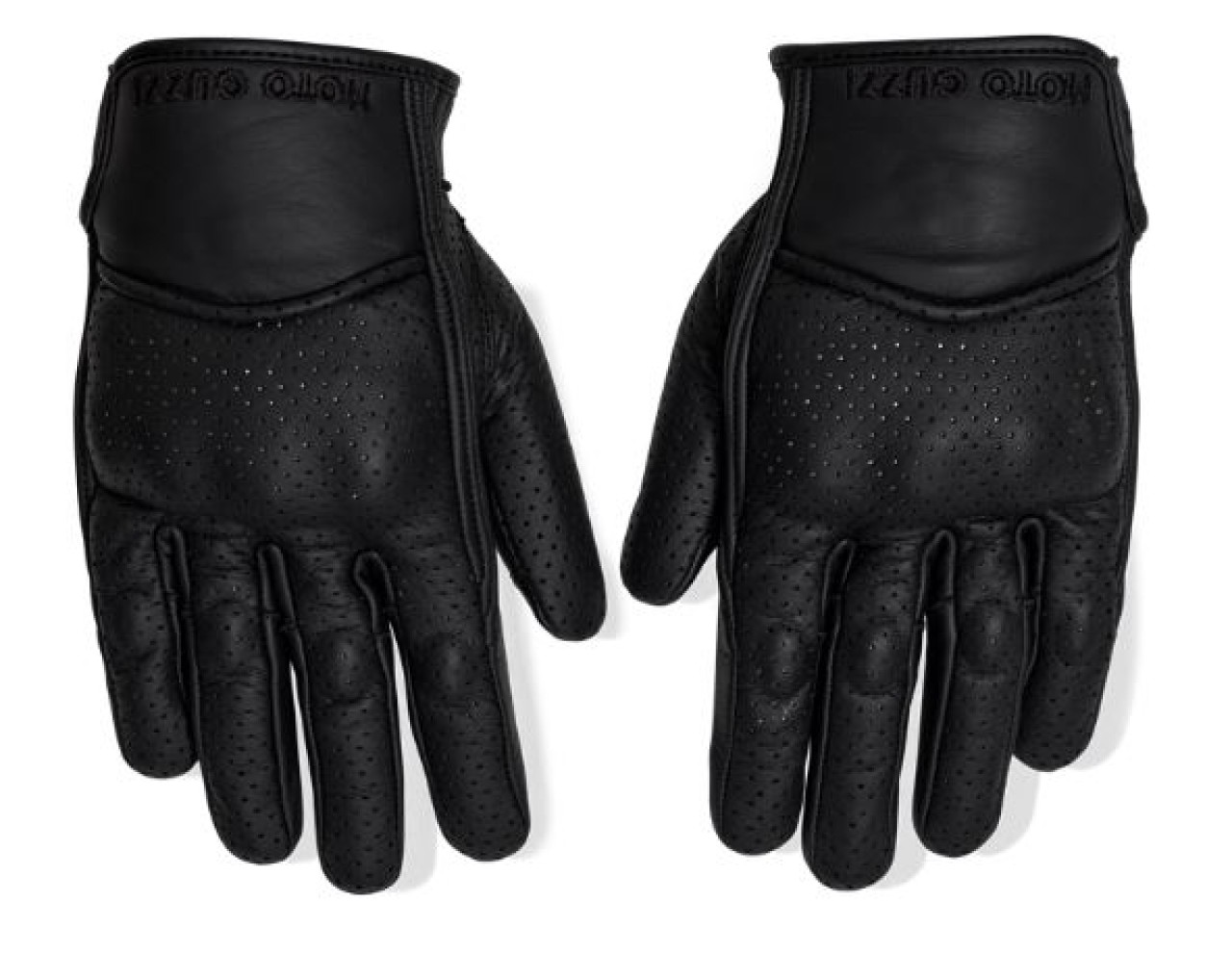 Moto Guzzi Handschuhe Contrail Line, kurz, Leder, Sommer