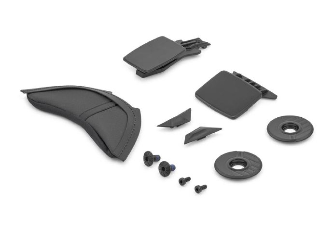 Moto Guzzi Klapphelm Crosswind, anthrazit, Glasfaser/Carbon/Kevlar, ECE 22.06 – XXL