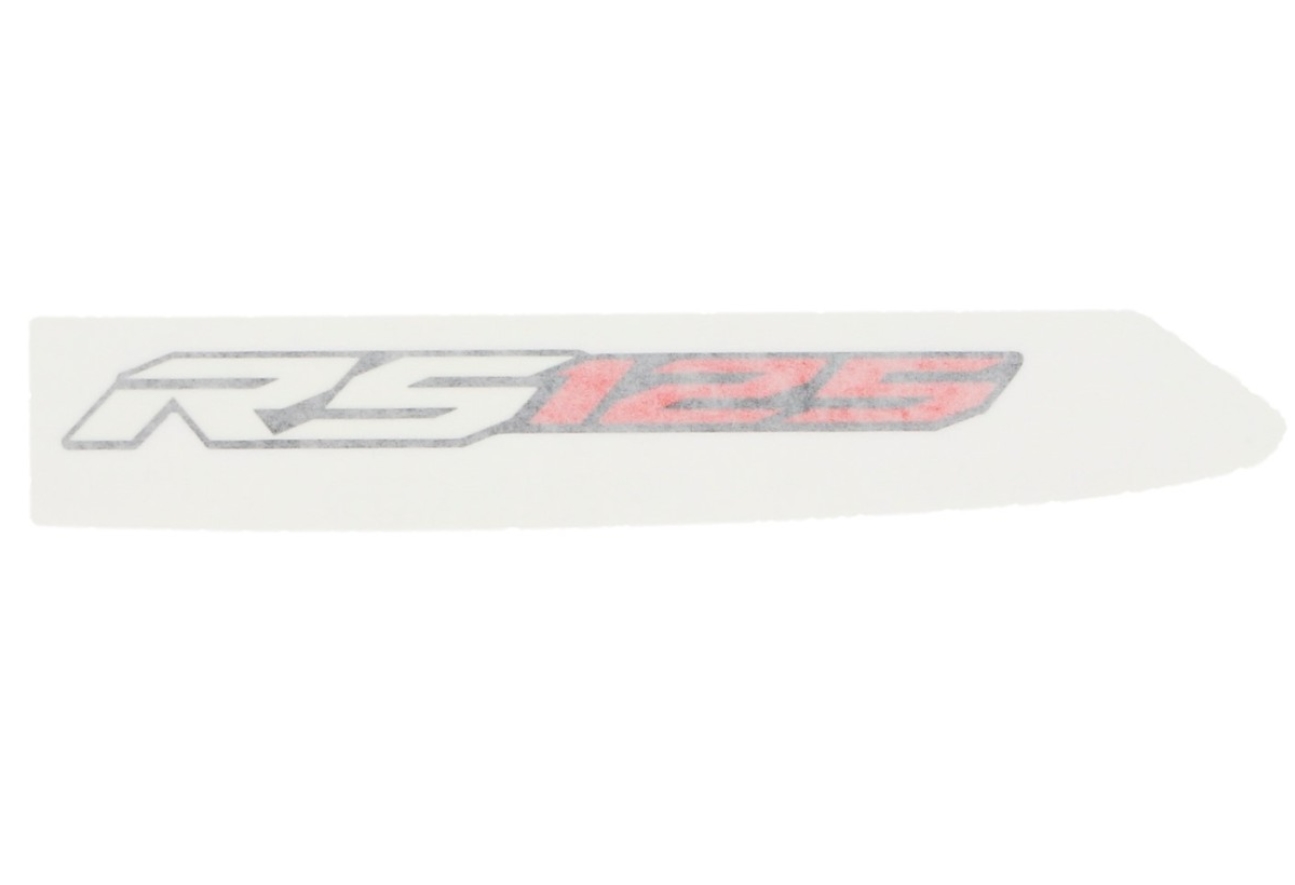 12 - Deko Heckteil rechts "RS 125" Farbe: Aprilia Black [BLACK]