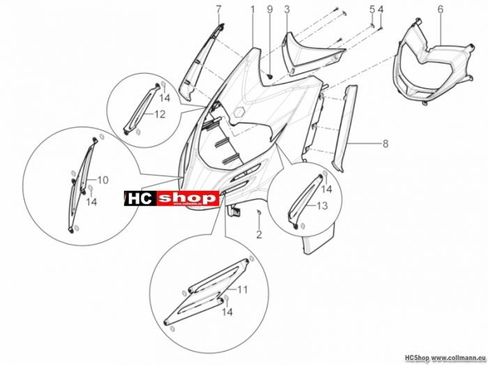 Piaggio Frontschild TPH 125