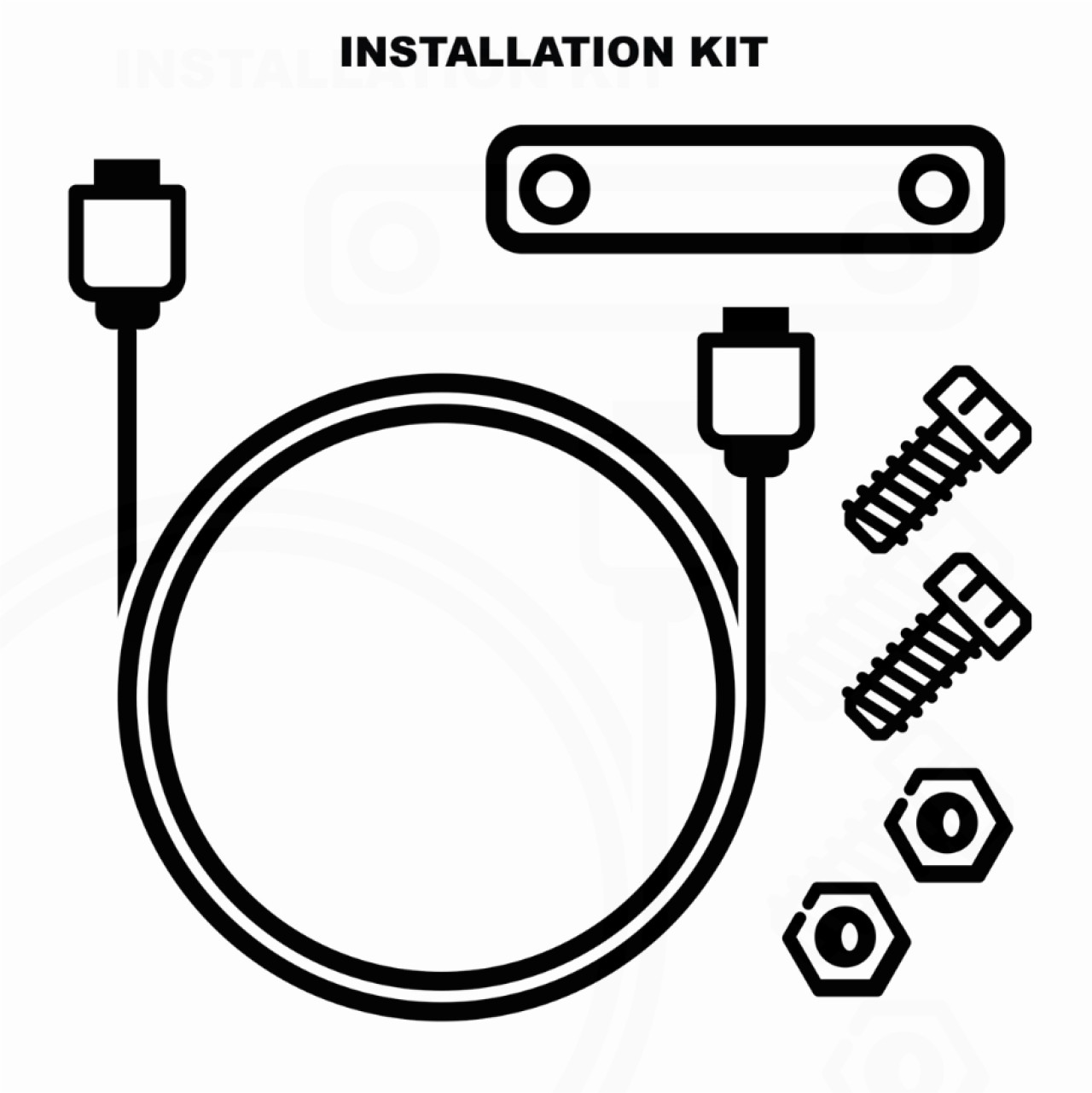 580 - Installationskit, für MMP, in Verbindung mit: 607100M
