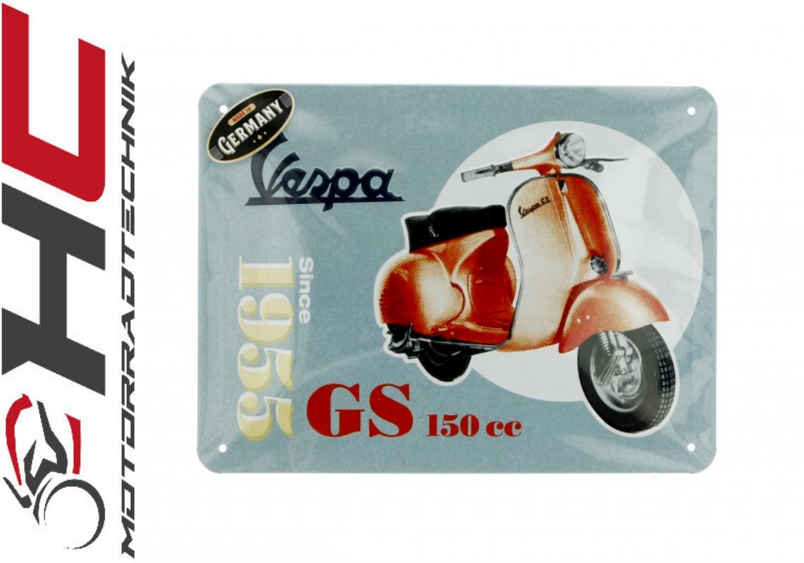 Vespa Blechschild