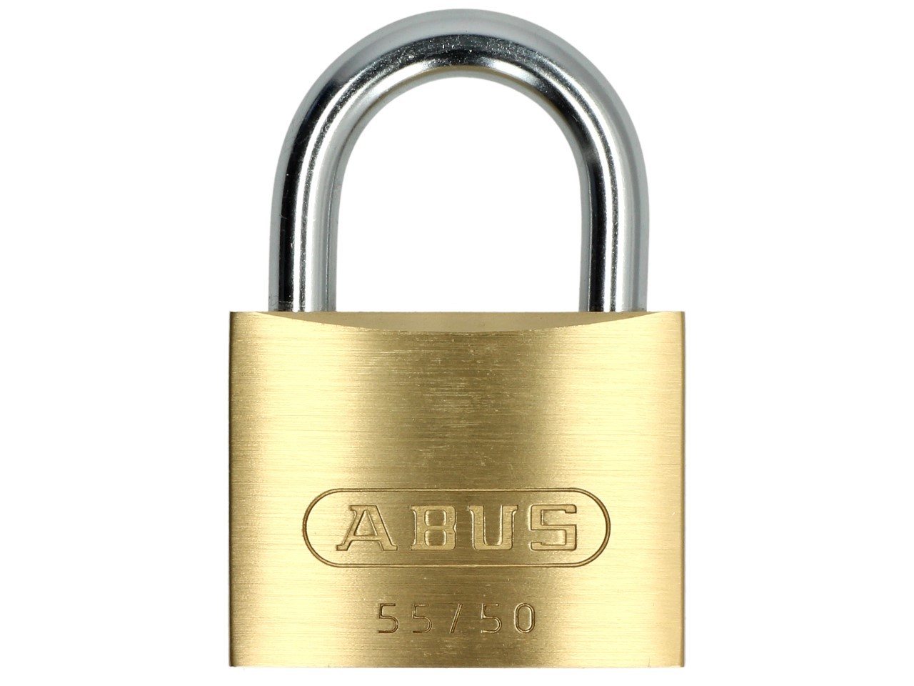 ABUS Messing-Hangschloss Vorhangschloss, Bügel 7 mm, Level 5