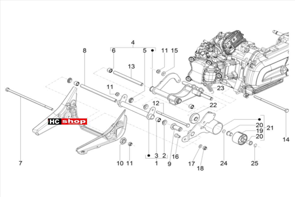 1 - Schwingarm