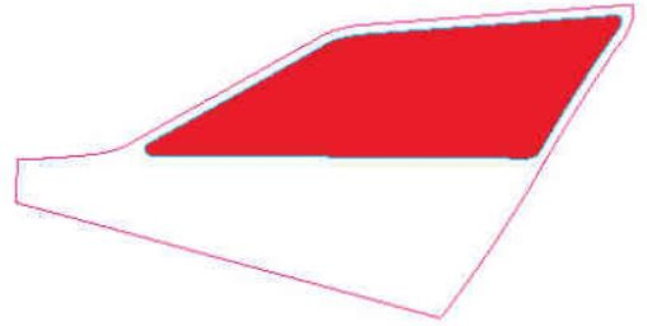 7 - Aufkleber Dreieck li	