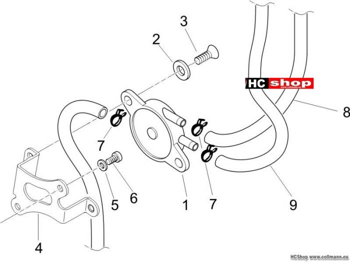 Piaggio Benzinpumpe NRG 50 DT