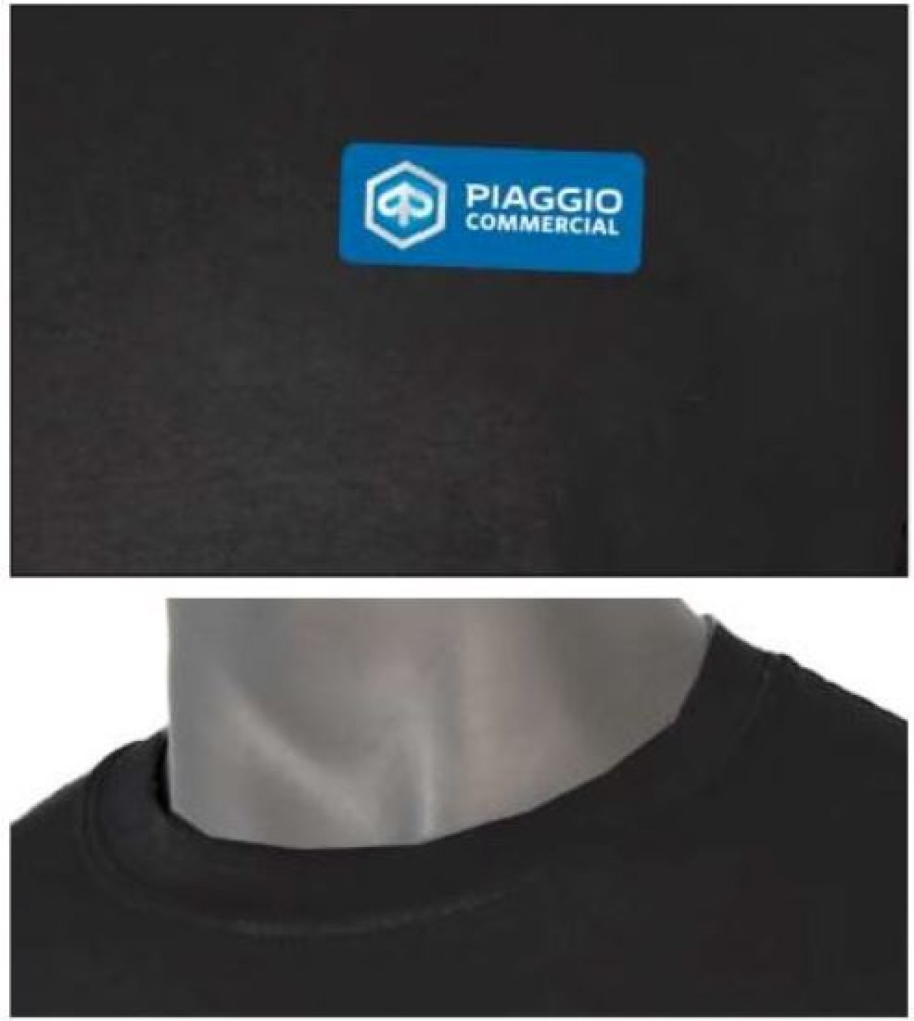Piaggio T-Shirt Herren, Commercial, schwarz, Größe XL