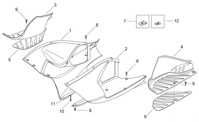 Aprilia Mittlerer Aufbau III Area 51 50