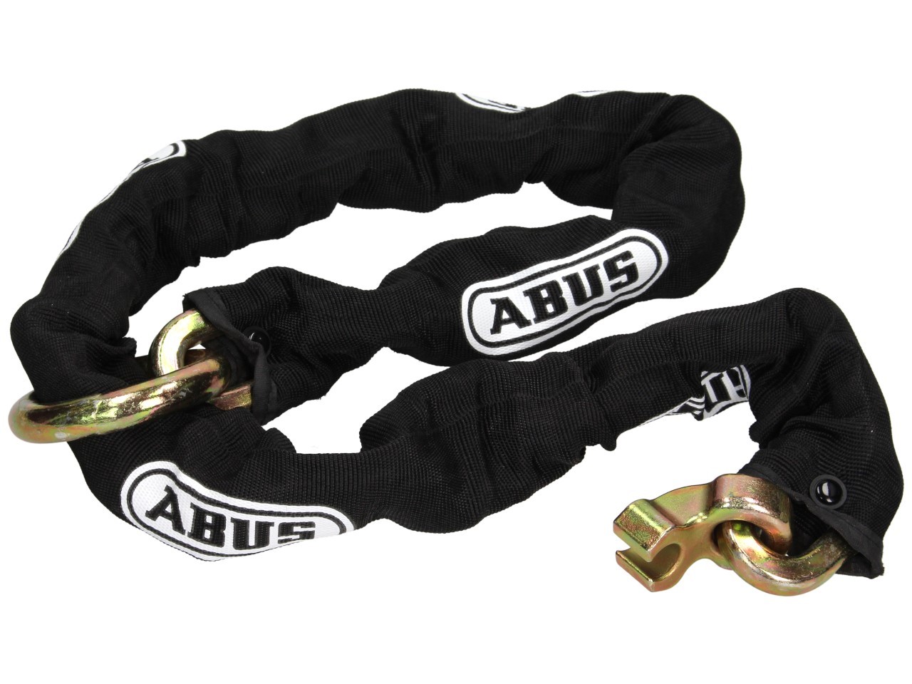 ABUS Granit Detecto 8077 2.0 Kettenschloss mit Alarm, 12 mm, 1,20 m