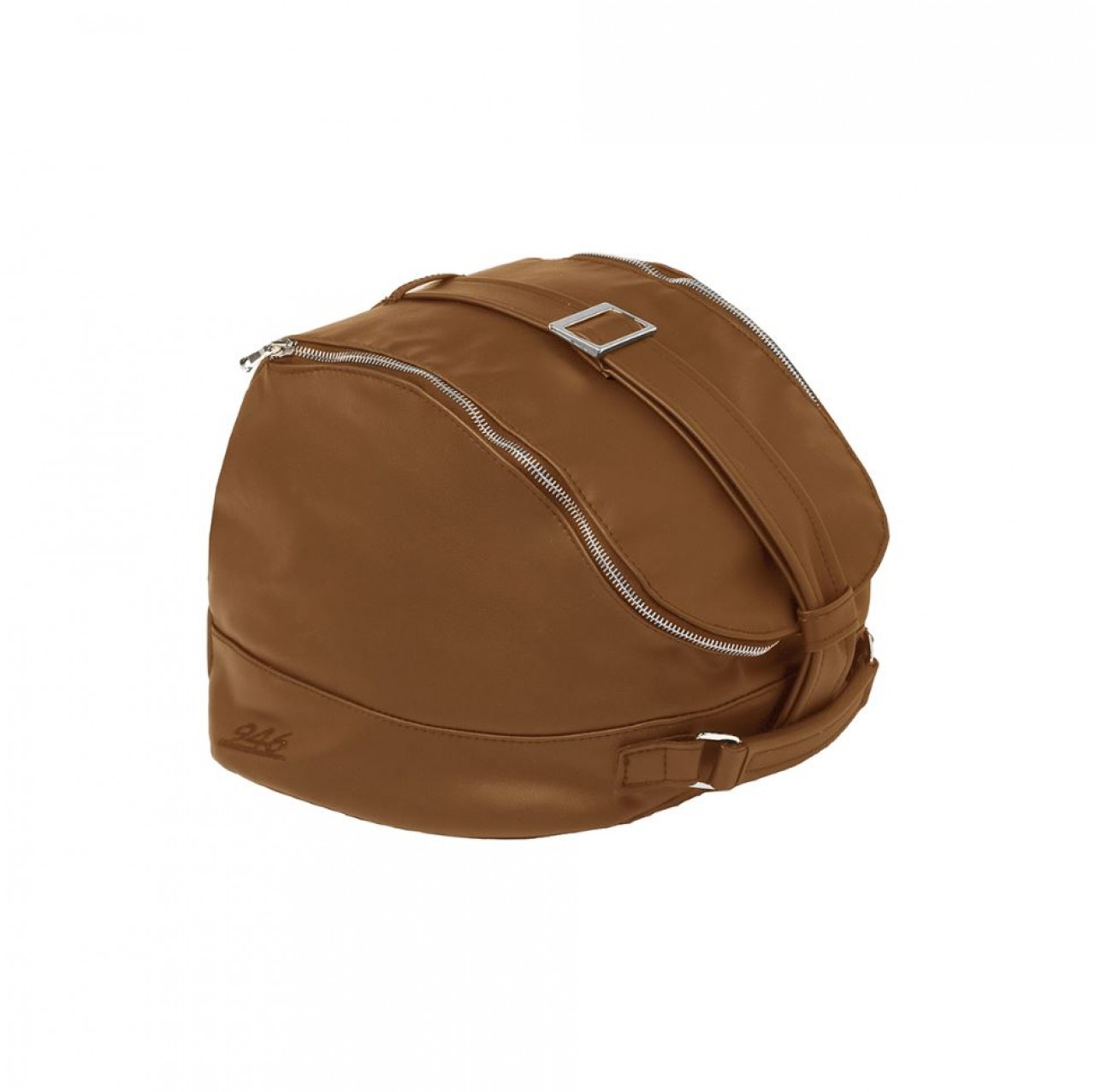 Vespa Helmtasche aus Leder in Beige