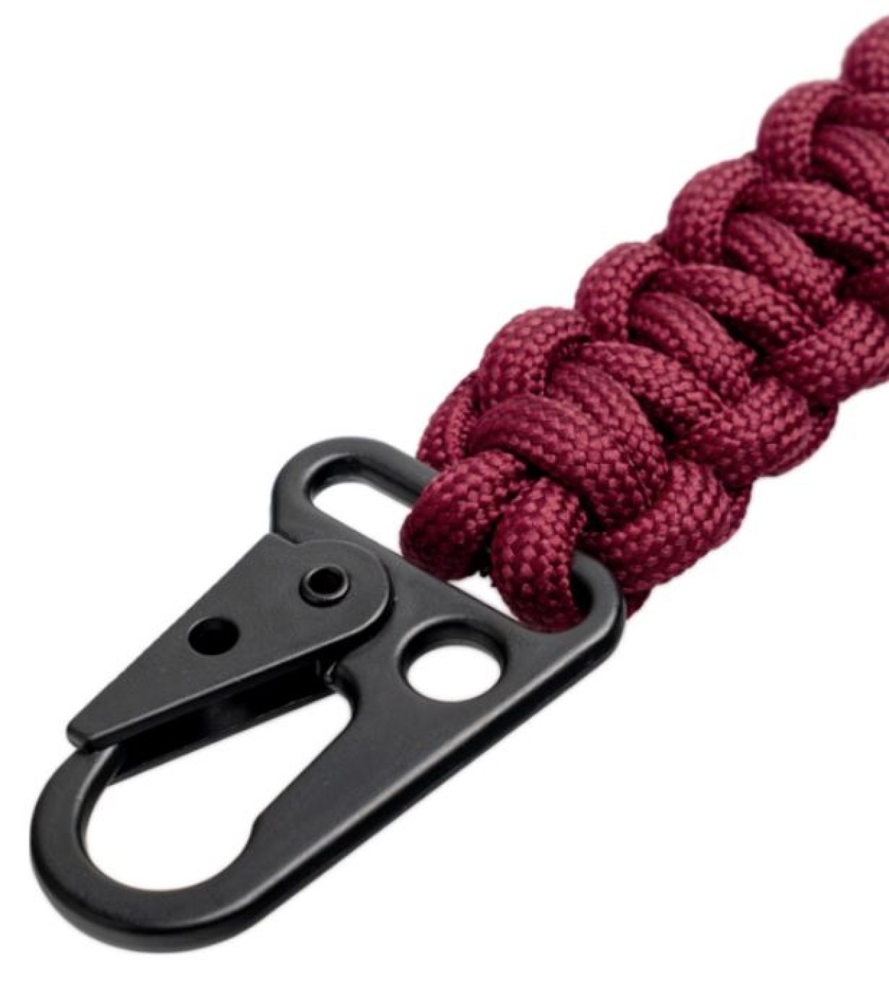 Moto Guzzi Schlüsselband Canottieri, Cordura/Baumwolle, rot