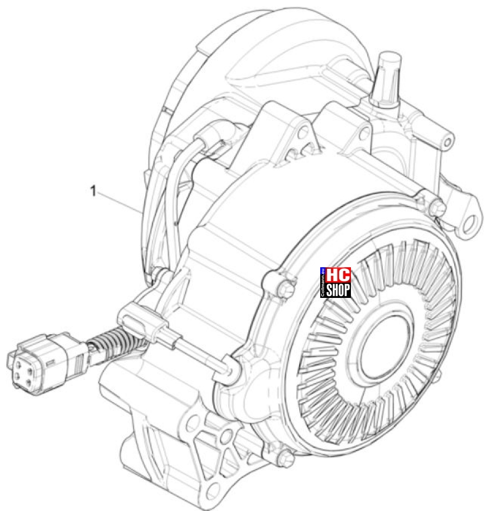 Vespa Elettrica 70KmH E5 Motor - Motor