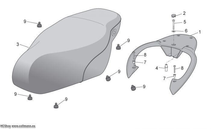 Aprilia Sitz Scarabeo 4T 4V E2 50