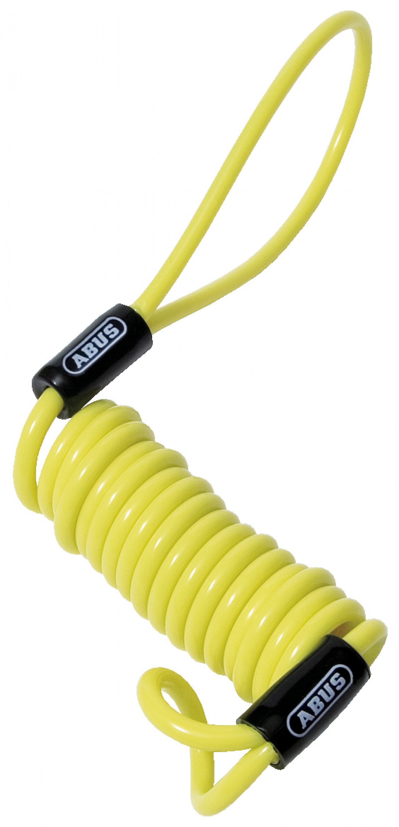 ABUS Memory Cable Spiralkabel, gelb