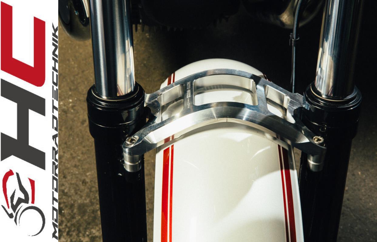 Gabelbrückenverstärkung Moto Guzzi V9