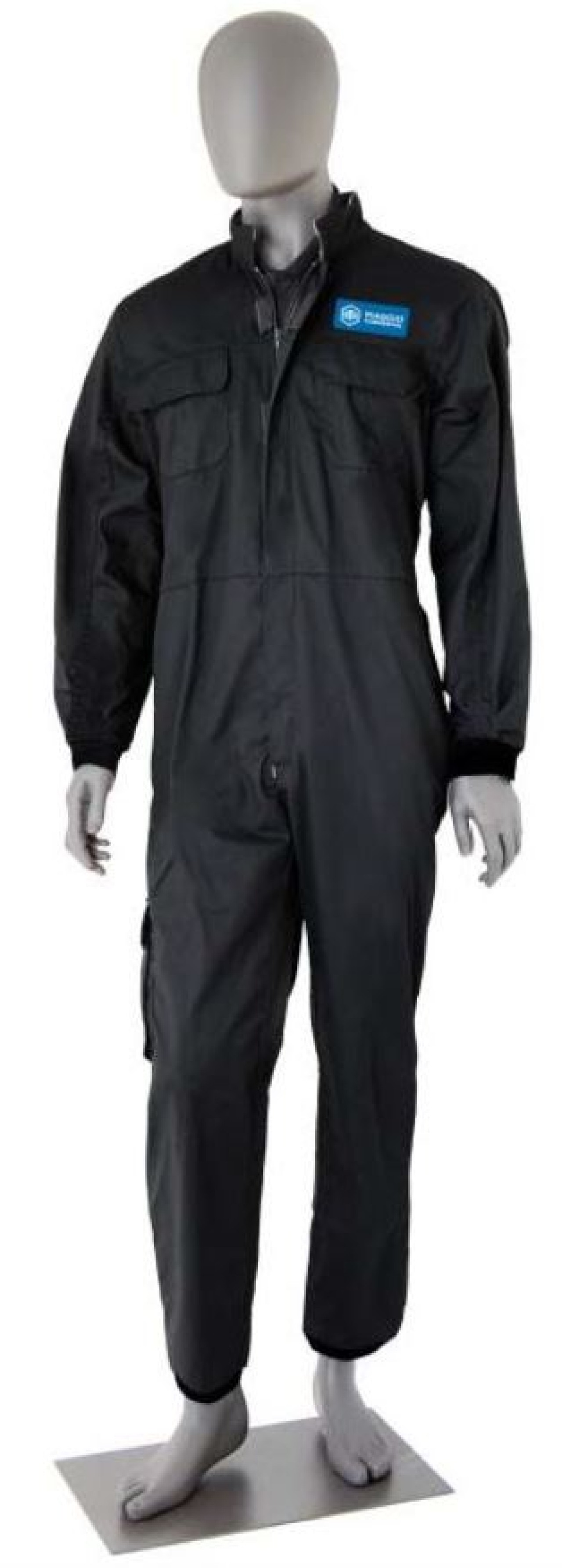 Piaggio Overall Herren Commercial, Werkstattbekleidung, schwarz