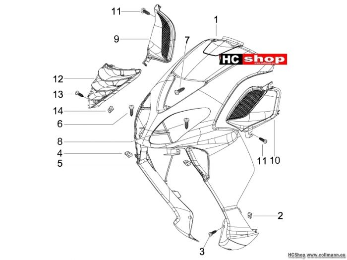 Piaggio Frontschild NRG 50 DT