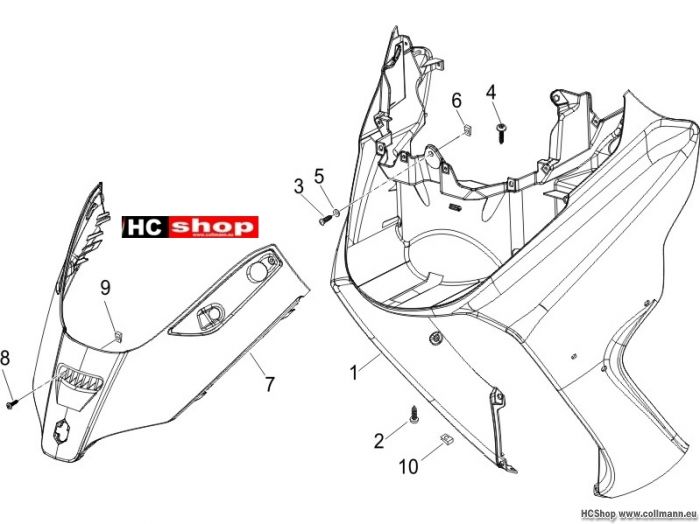 Piaggio Frontschild X8 400