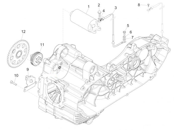 1 - Startermotor