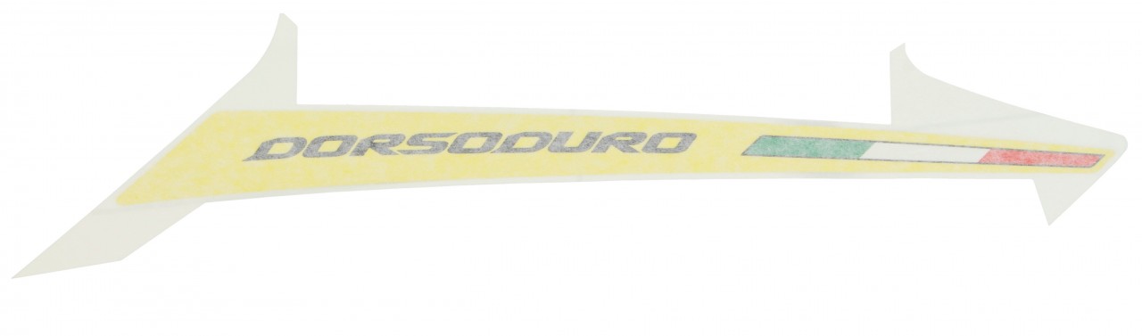 10 - Deko Heckteil li. dorsoduro italia Baujahr-2015[F], Fahrzeugfarbe-Fluo White 2015[fluo wh]