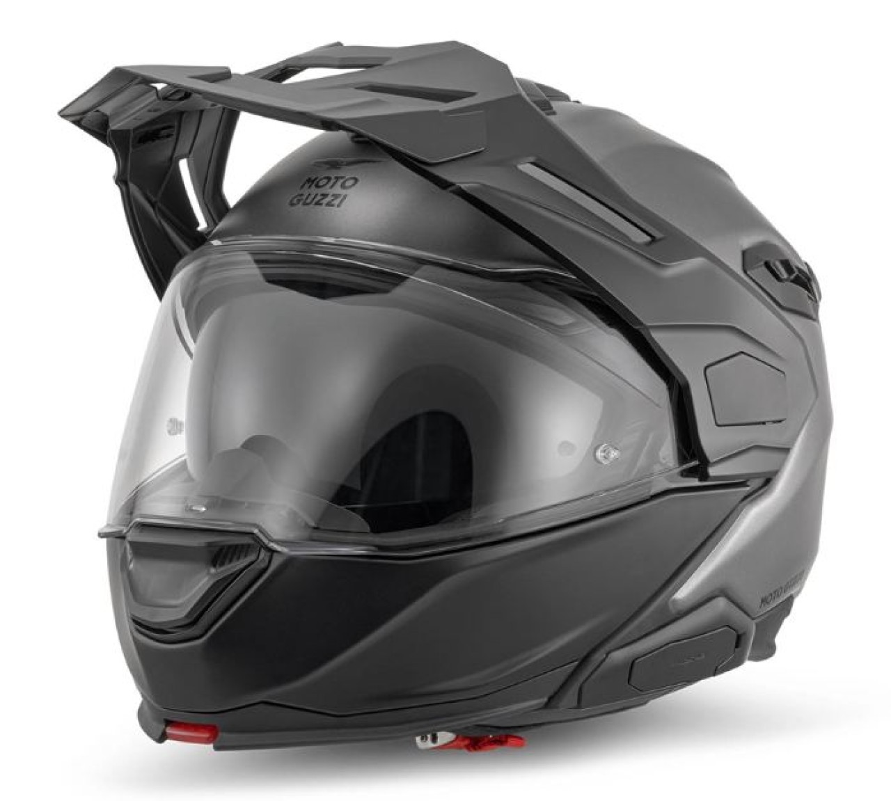 Moto Guzzi Klapphelm Crosswind, anthrazit, Glasfaser/Carbon/Kevlar, ECE 22.06 – XXL