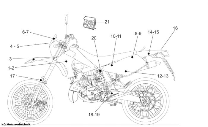 Aprilia Deko MX Supermotard 125