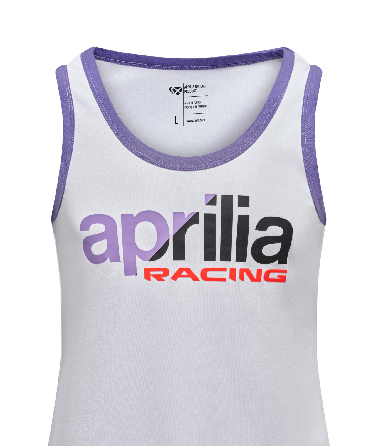 Aprilia Tank Top Damen, weiß, Baumwolle, Größe S