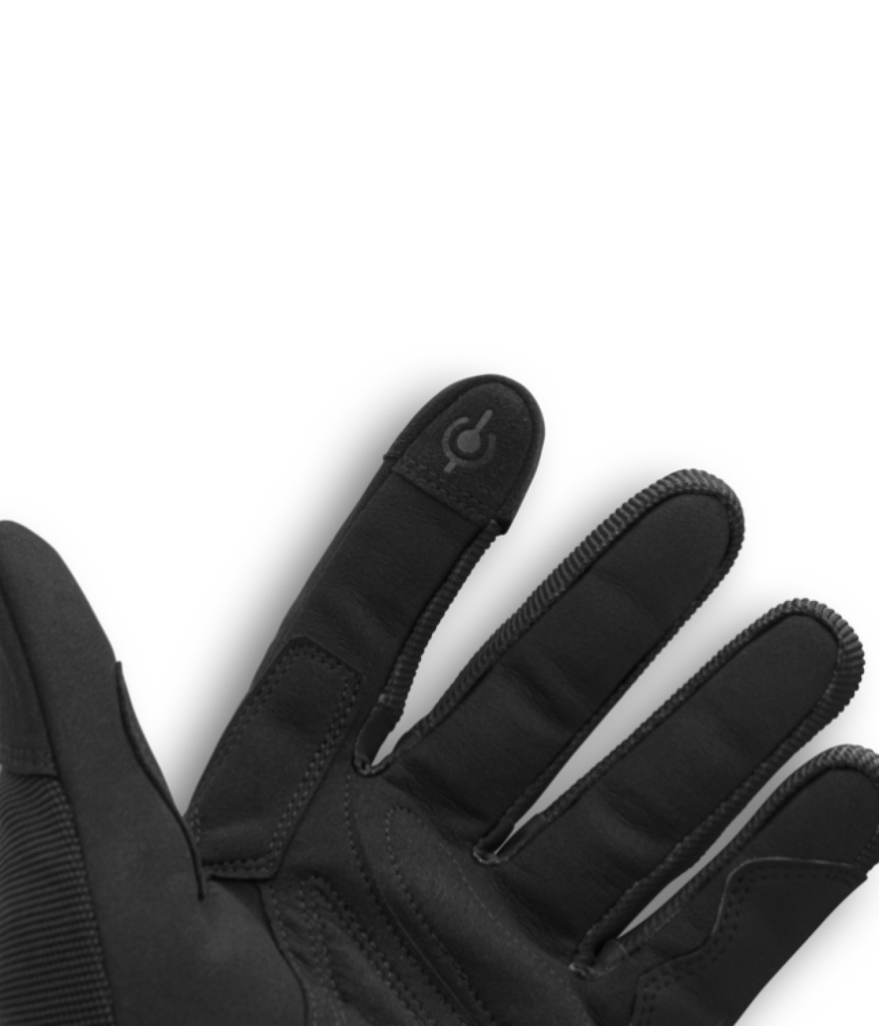 Vespa DEC Sommerhandschuhe kurz in Schwarz