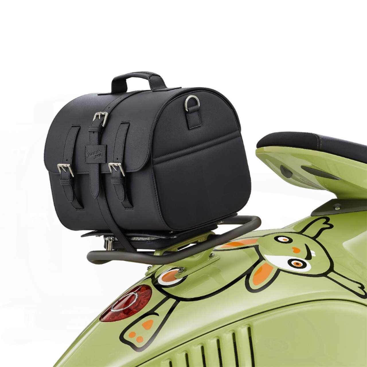 Vespa Top Case Träger schwarz für Lederkoffer, 946 Bunny
