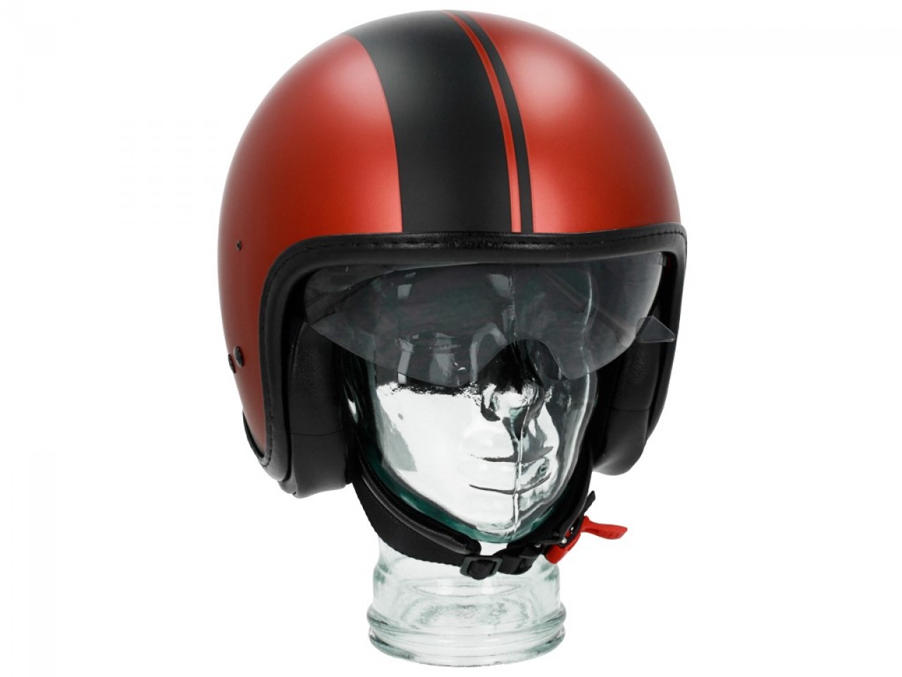 Moto Guzzi Jethelm Bobber Sport, kupfer-schwarz matt, ABS, ECE 22.05