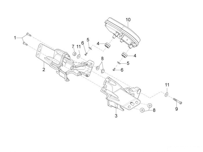 Aprilia Instrumente RS4 125