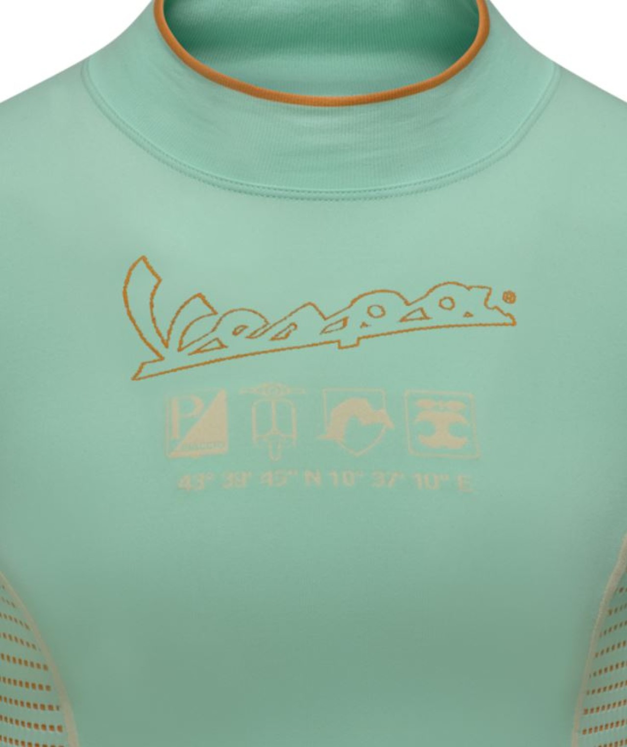 Vespa T-Shirt Origin Unisex grün, Serie Vespa DEC