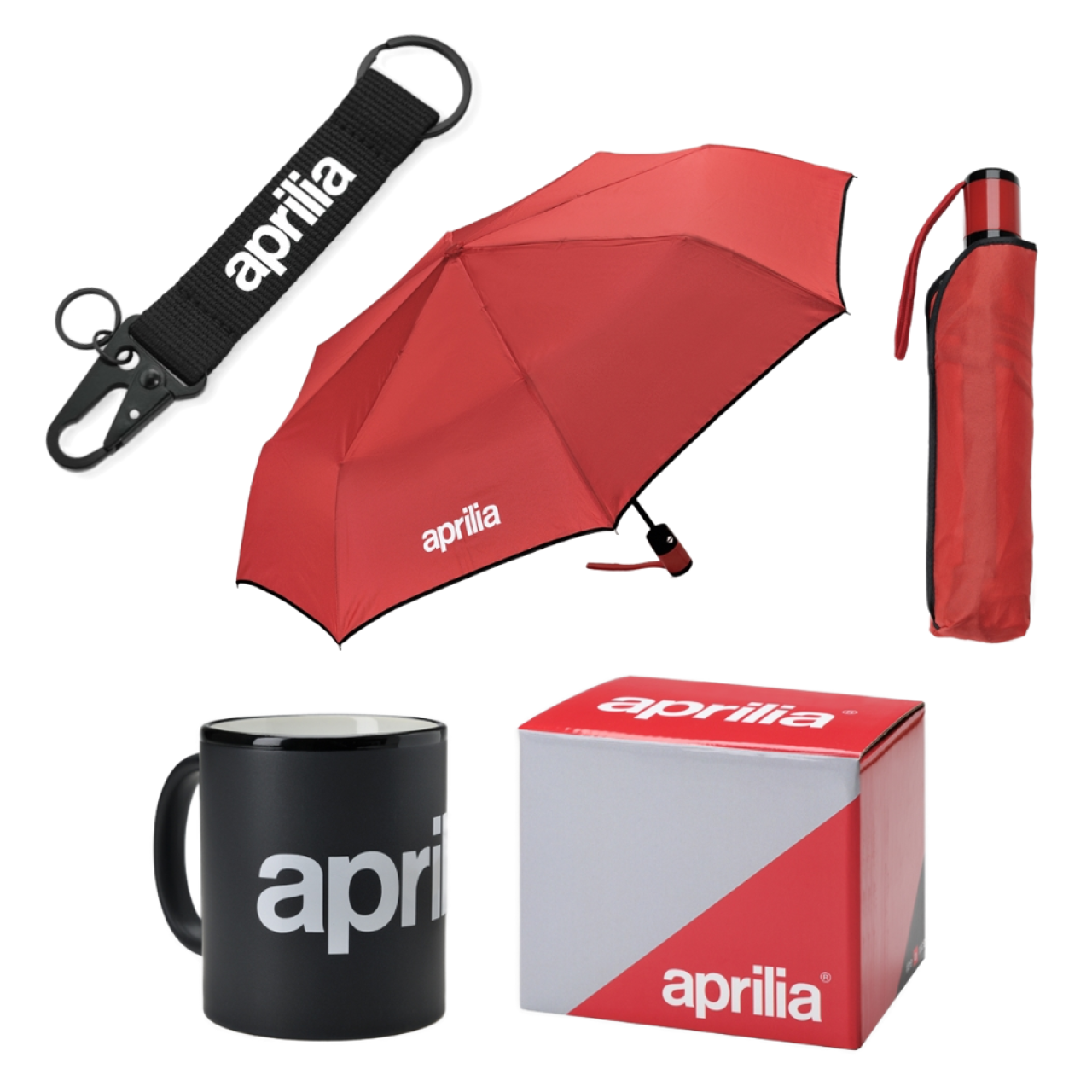 Aprilia Merchandise Paket Racing Red