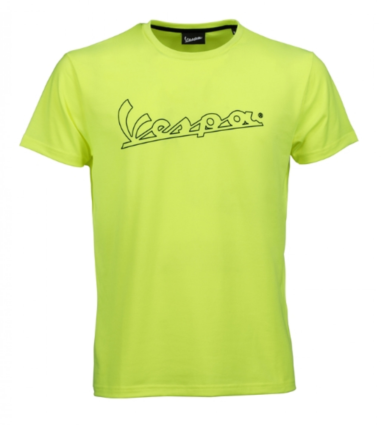Vespa T-Shirt Vespa Fluo Unisex aus Baumwolle gelb