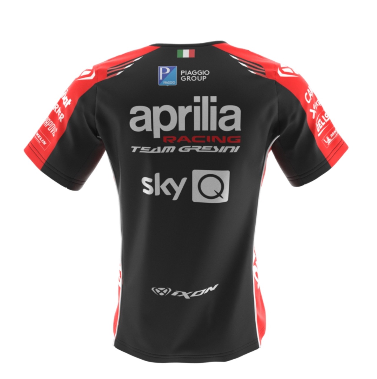 Aprilia Racing Team 2021 T-Shirt Unisex, schwarz, Größe S