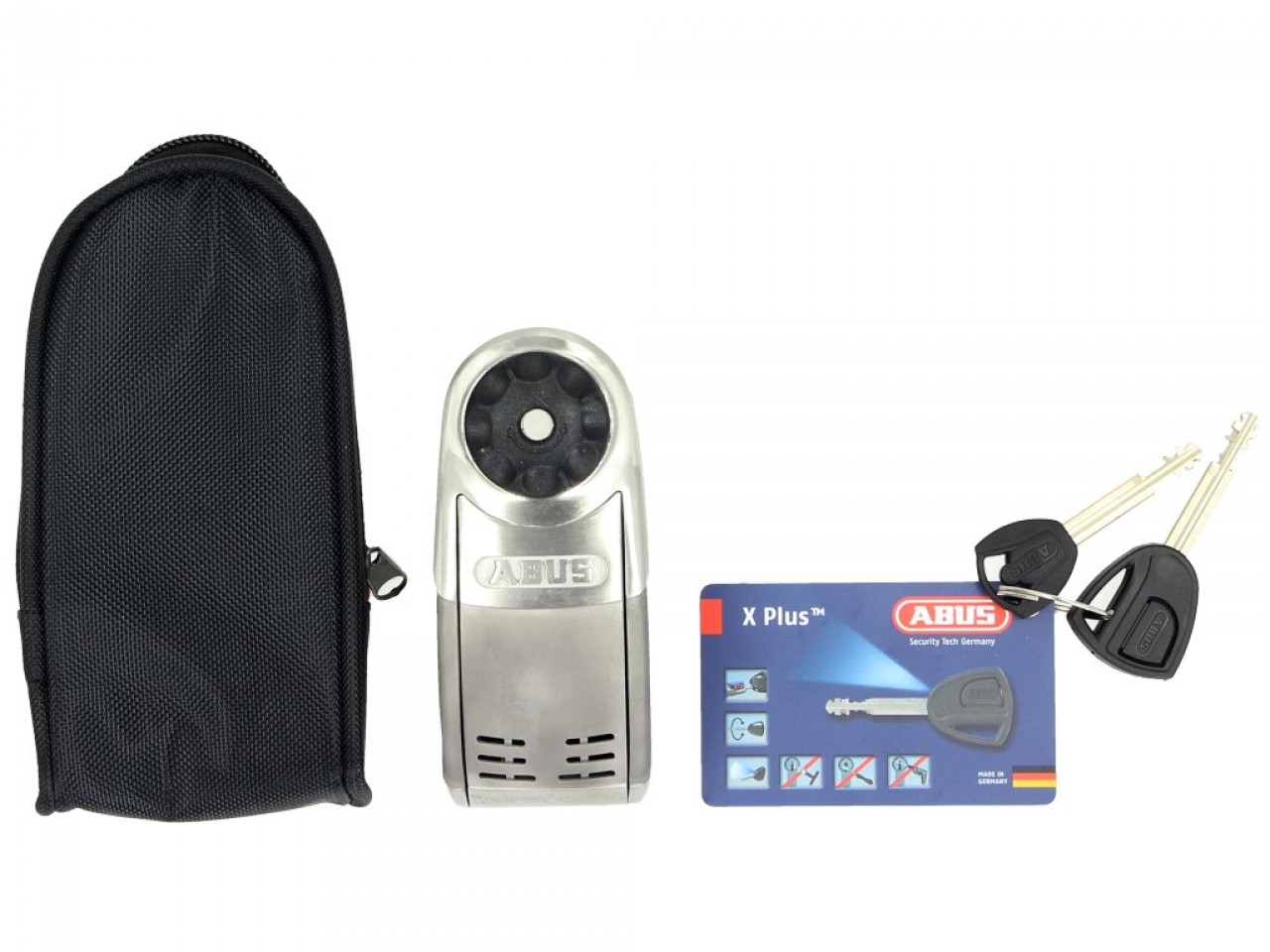 ABUS Bremsscheibenschloss Granit Detecto X Plus 8008, Level 19