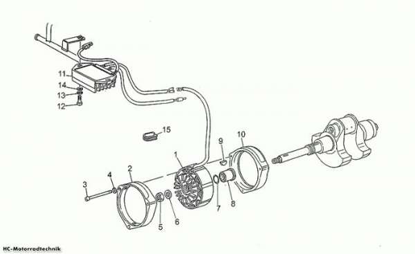 Moto Guzzi Stromgenerator Daytona RS 1000