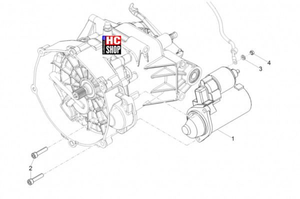 Moto Guzzi V7 Special 850 E5+ - Motor - Zündung-Elektrischer Anfang