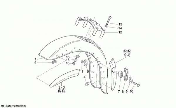Moto Guzzi Vo. Blech California EV/EV Touring/80 1100