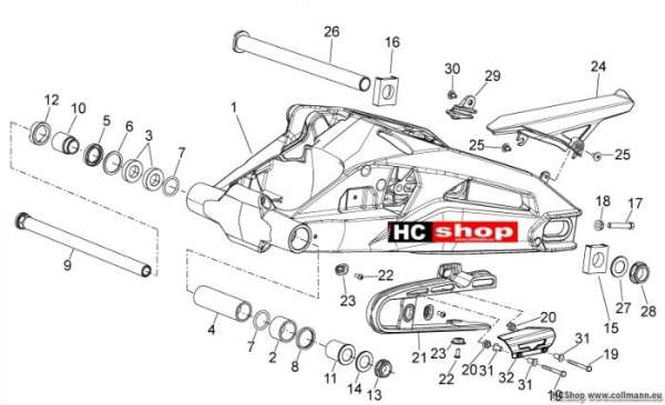 Aprilia Schwinge Shiver 750