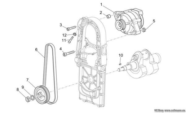 Moto Guzzi Stromgenerator Griso V 8V 1200